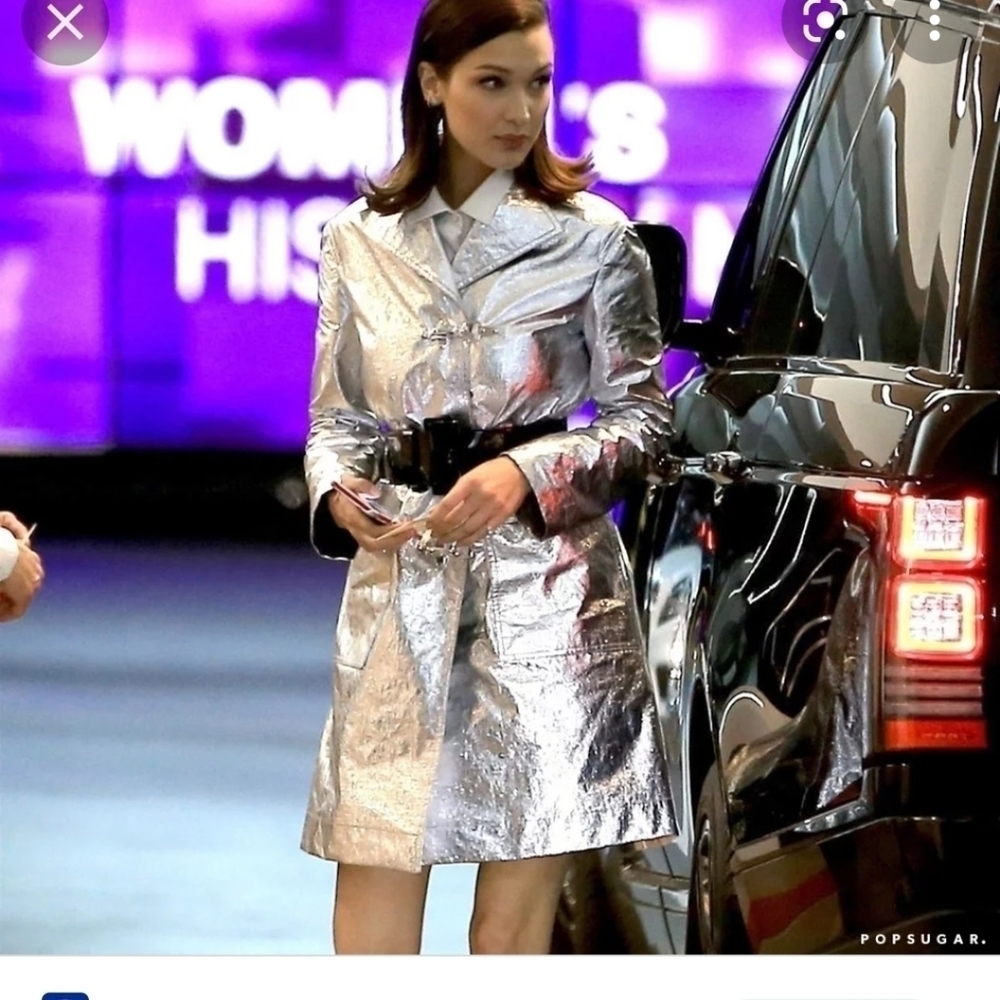 Silver Metallic Jacket